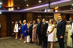 Russia Day reception in Victoria
