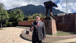 Russian Ambassador Artem Kozhin congratulates Seychellois friends in Creole (published in "Seychelles Nation")